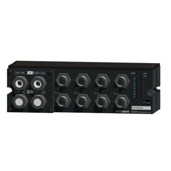 AJ65SBTW4-16DT 三菱cc-link模塊AJ65SBTW4-16DT價(jià)格 4線式入 2線式漏型輸出 防水連接器